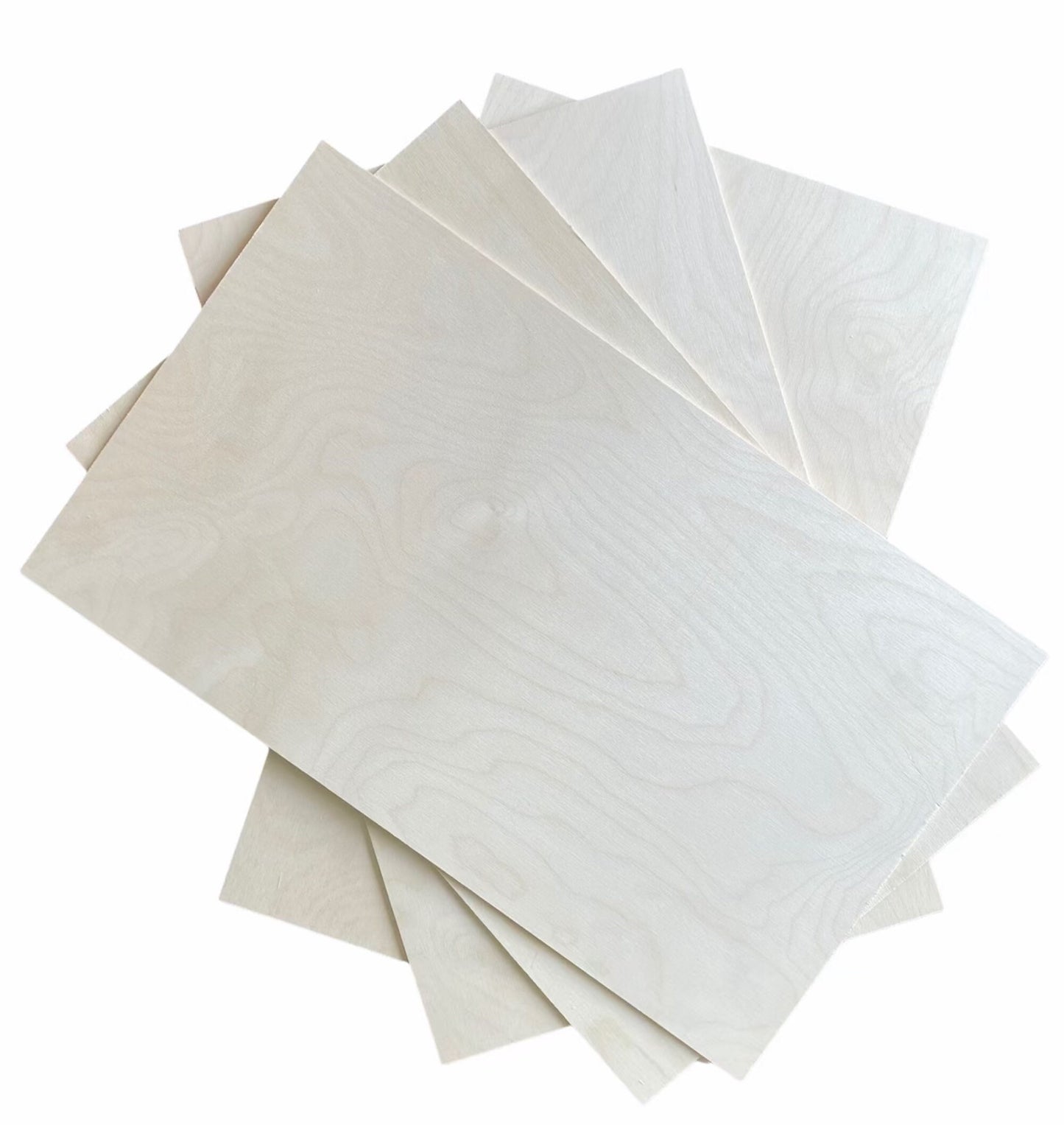 Premium Baltic Birch Plywood Sheets Ideal for Crafts, Lasers, Burning, CNC, Scroll Saws and More | 3mm (1/8") & 6mm (1/4")
