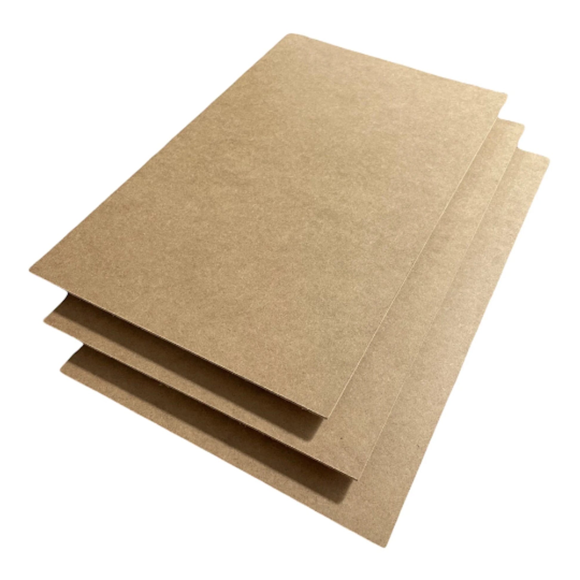 CRAFTIFF Black MDF Board 1/8 inch Thick, A3 Size Chipboard - 3 Pack :  : Office Products